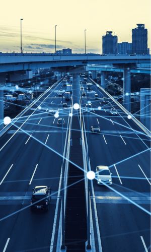 Schematic of traffic