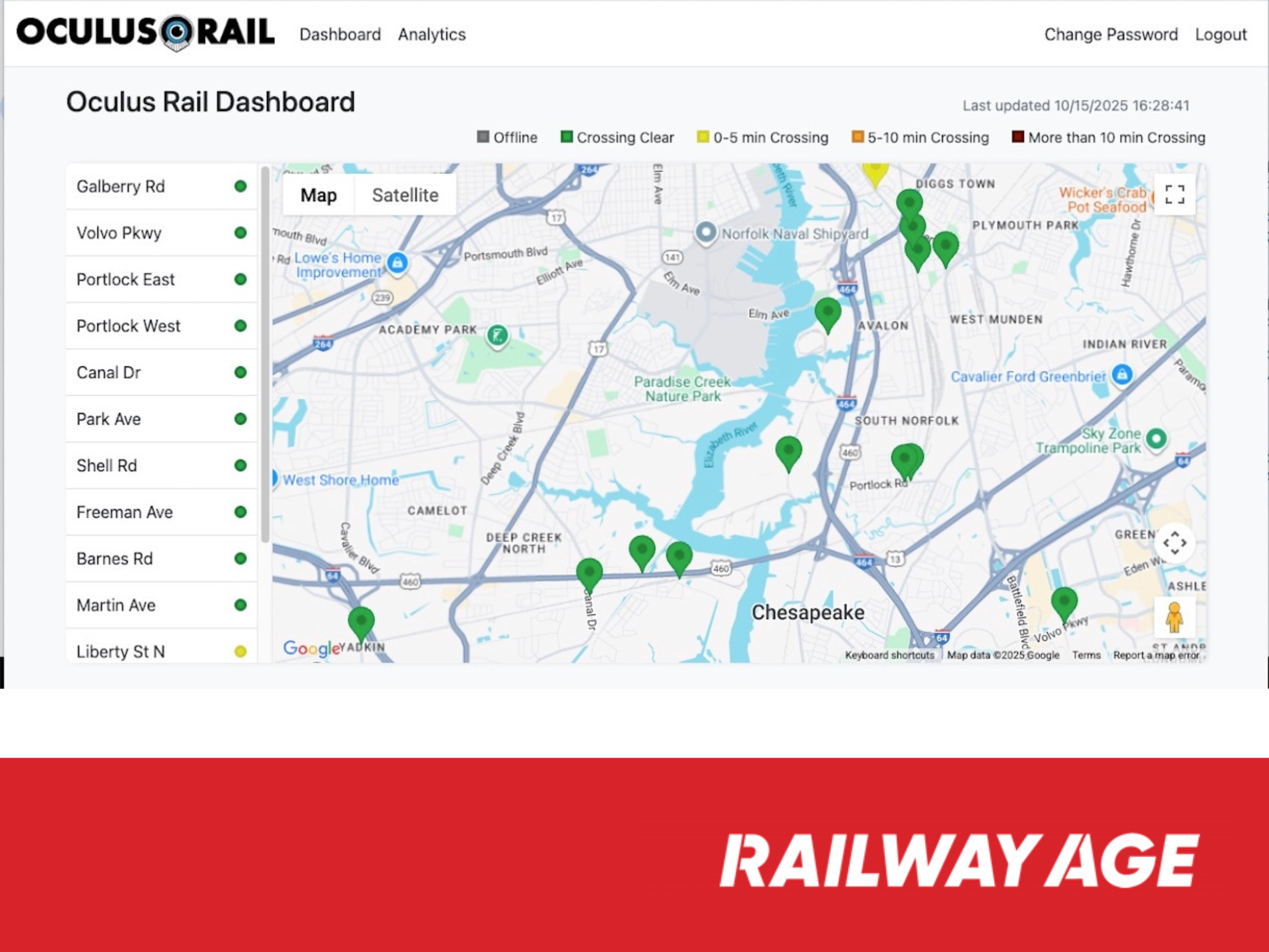 Oculus Rail Launches Nationwide