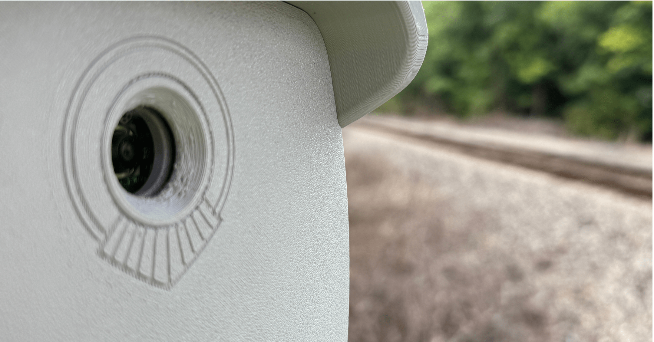 close up of Oculus Rail Sensor